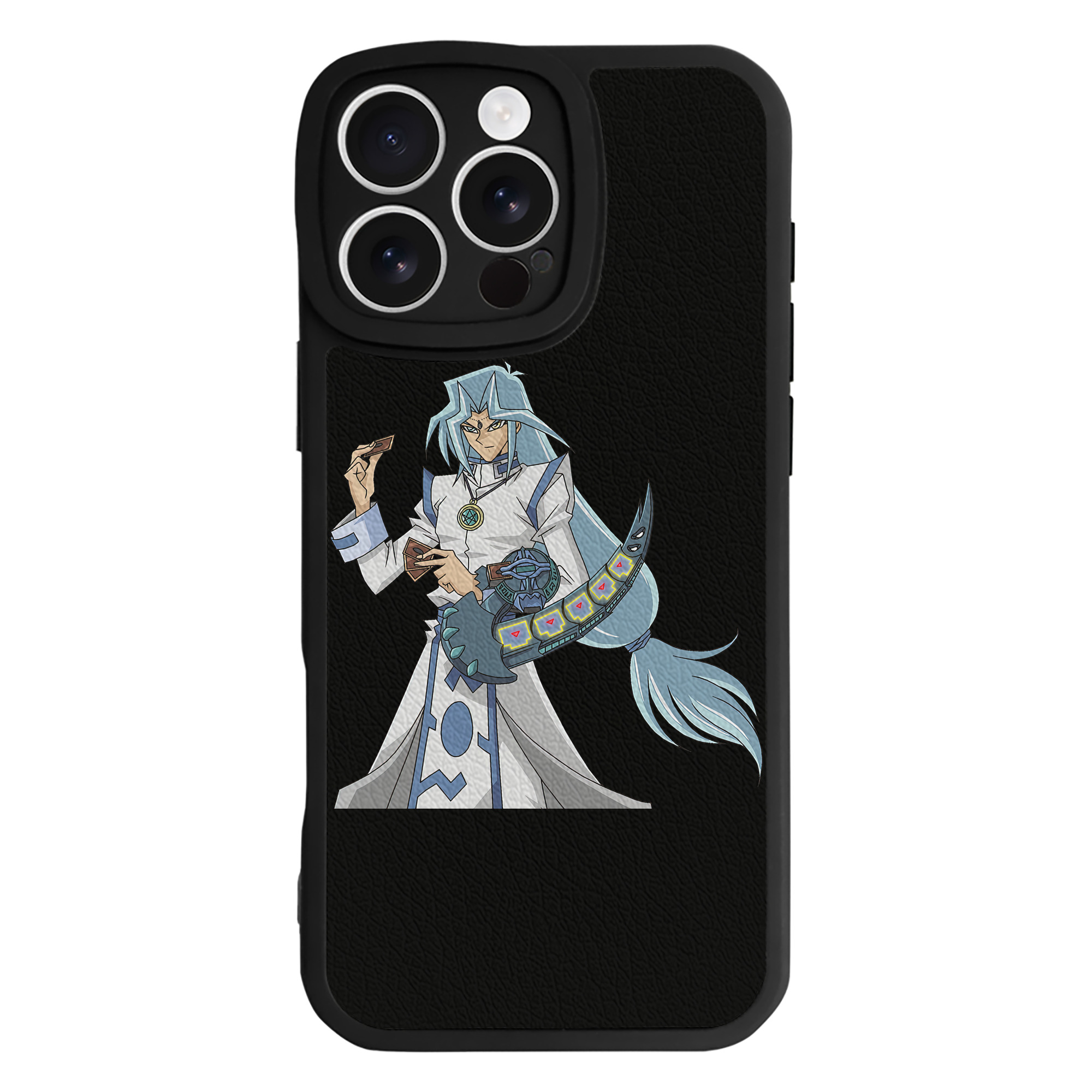 遊☆戯☆王 Yu-Gi-Oh! 【iPhone 16シリーズ対応】シリコンスマホケース（レザー調） 材質：シリコン